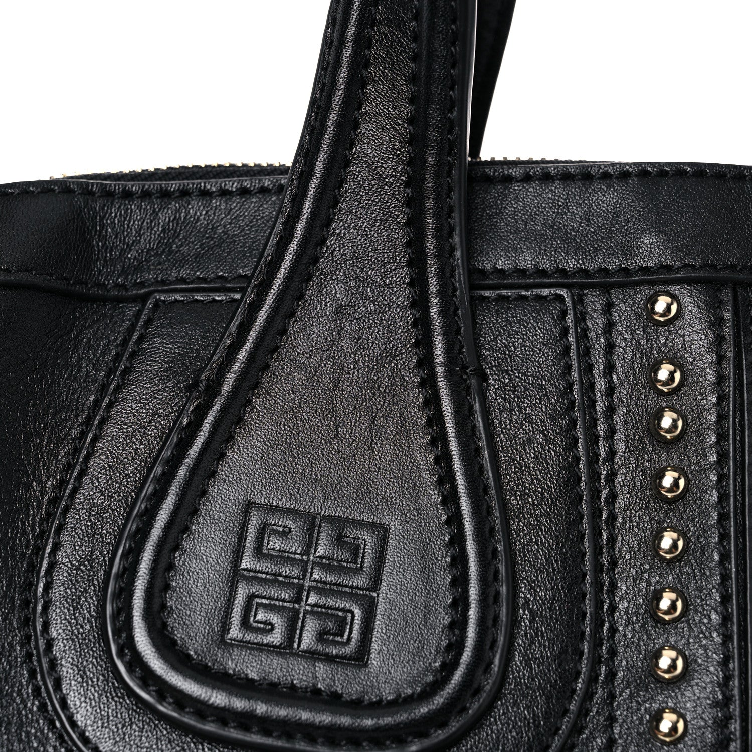 Givenchy Lambskin Studded Medium Nightingale Black 12 of 13