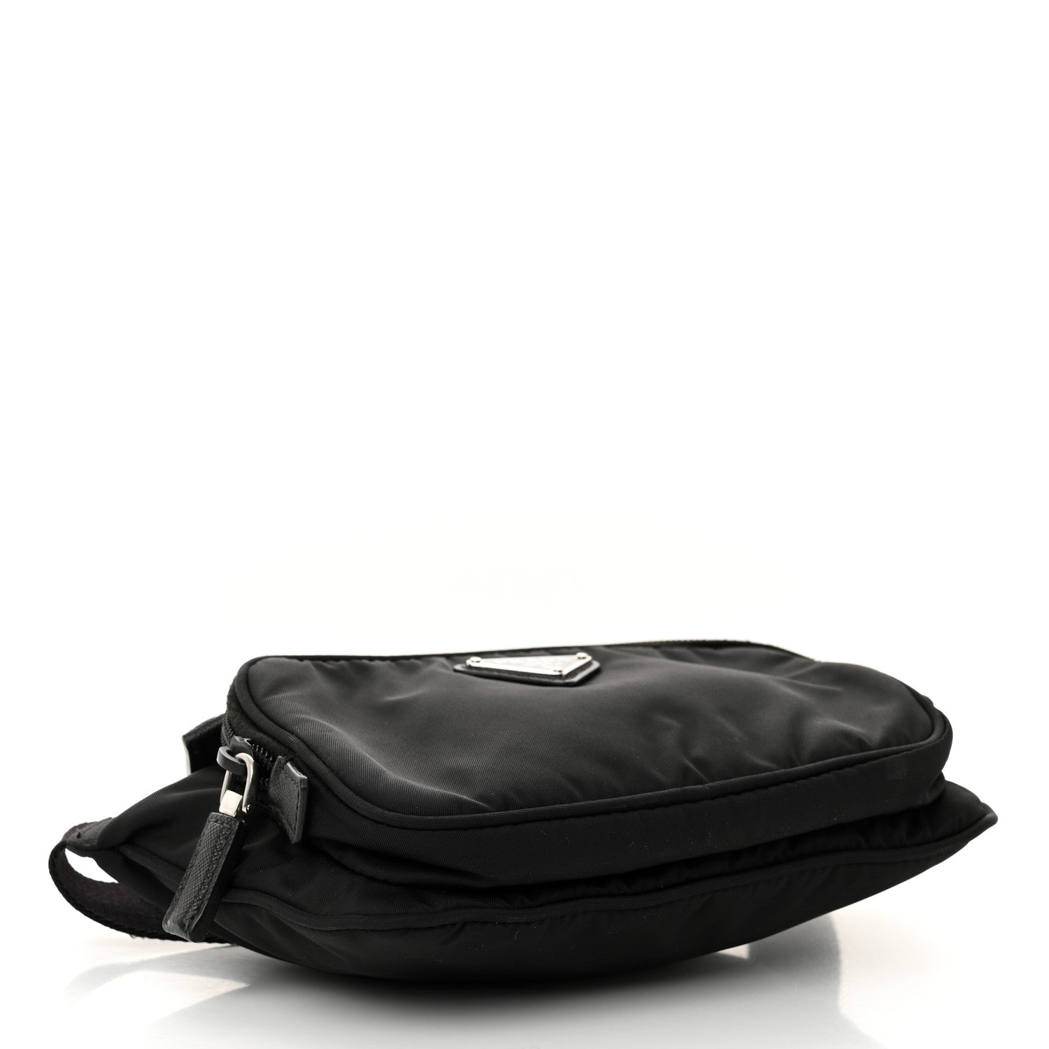Prada Re-Nylon Saffiano Belt Bag Black 4 of 10