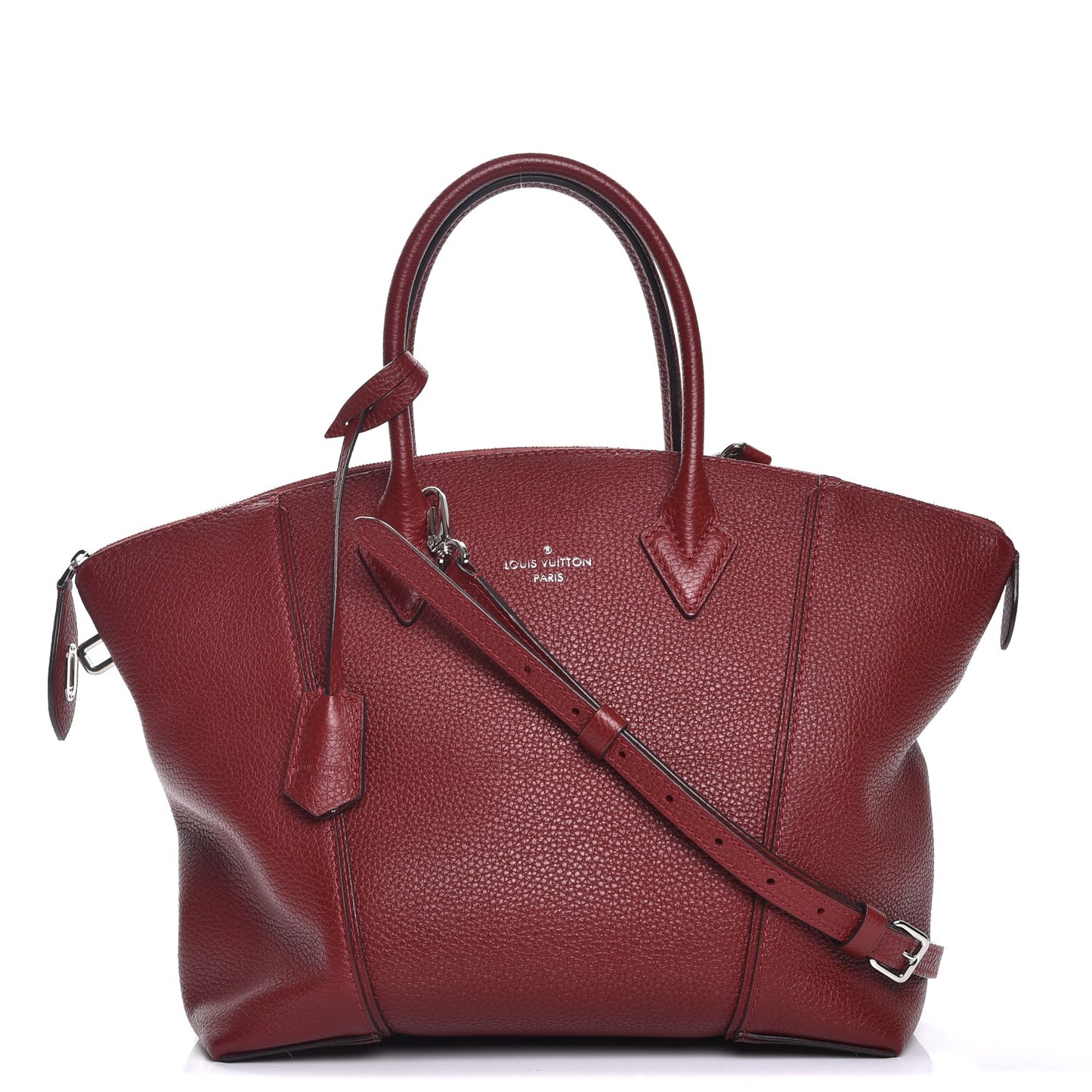 Cuir Taurillon Soft Lockit PM Griotte