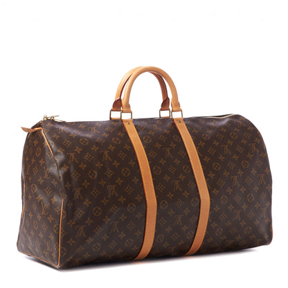 Louis Vuitton Monogram Keepall 55 3 of 10