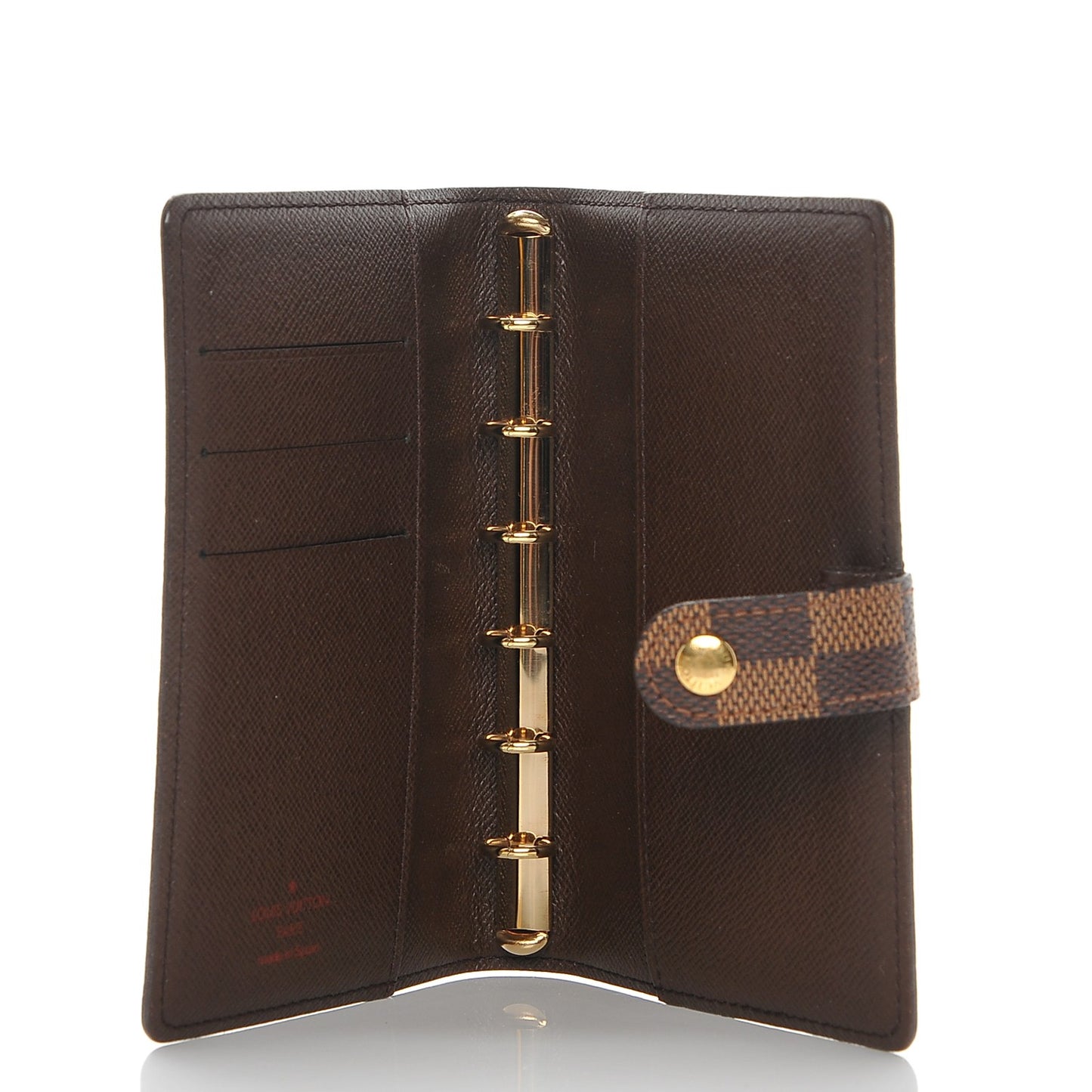 Damier Ebene Small Ring Agenda Cover