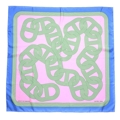 Hermes Silk Circuit 24 Faubourg Scarf 90 1 of 6