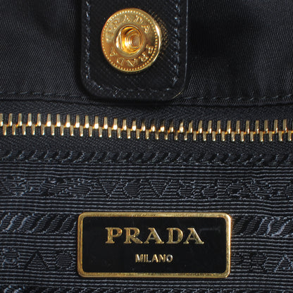 Prada Tessuto Nylon Large Tote Nero Black 6 of 9