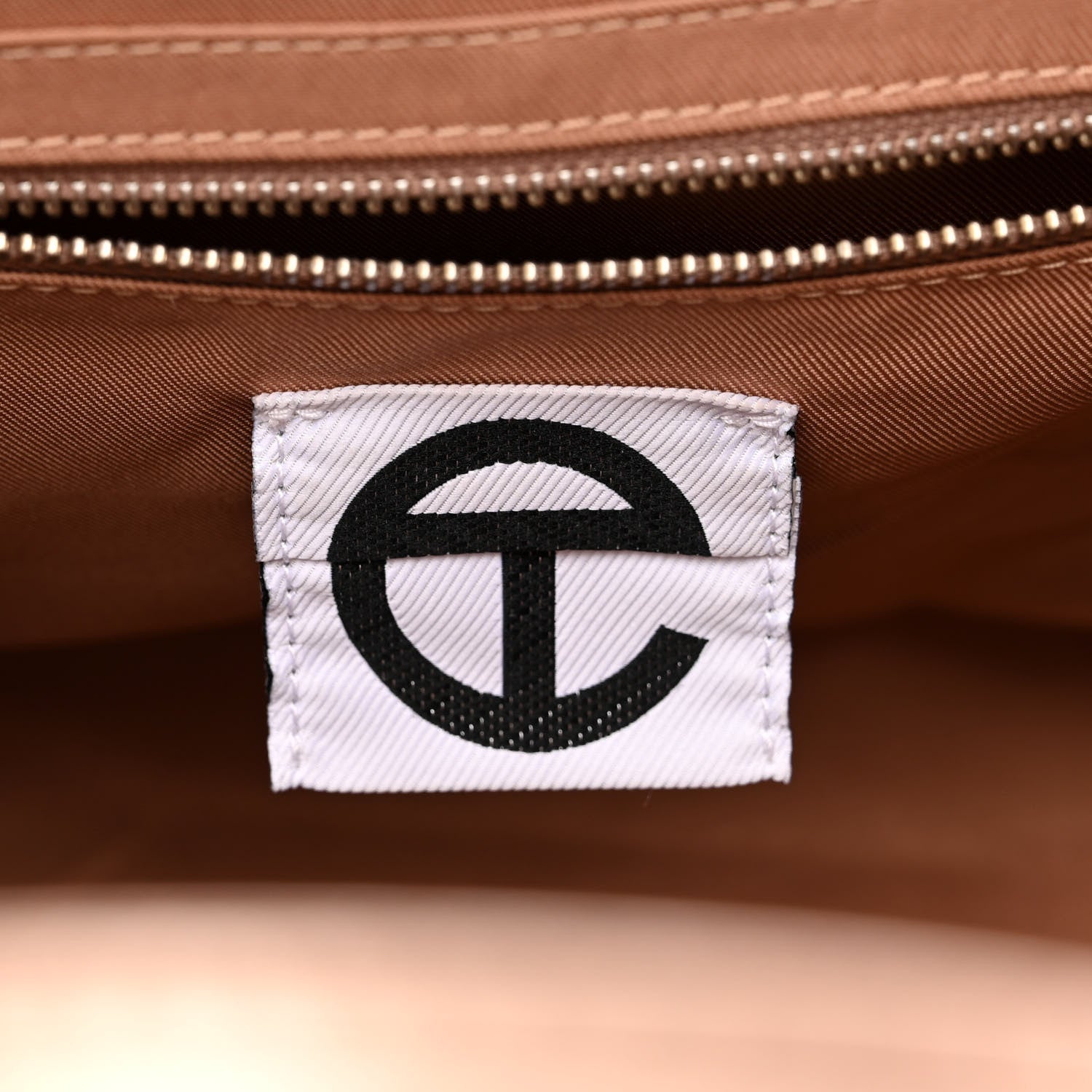 Telfar Metallic Vegan Leather Medium Shopping Bag Copper 6 of 9