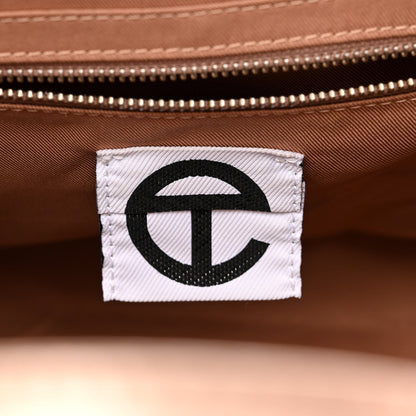 Telfar Metallic Vegan Leather Medium Shopping Bag Copper 6 of 9