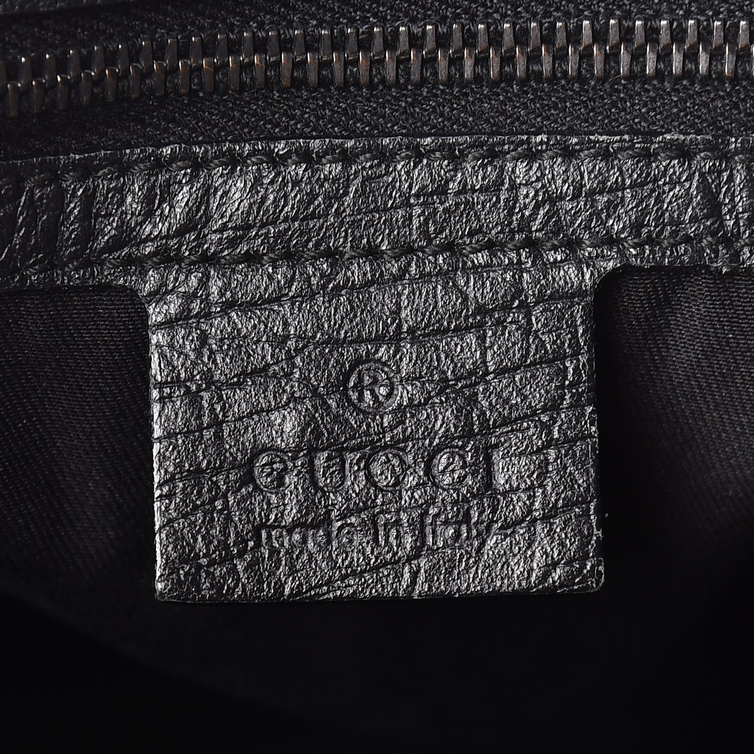 Gucci Monogram Large Horsebit Chain Hobo Black 9 of 10