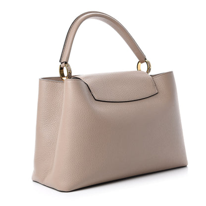 Louis Vuitton Taurillon Capucines MM Galet 3 of 9