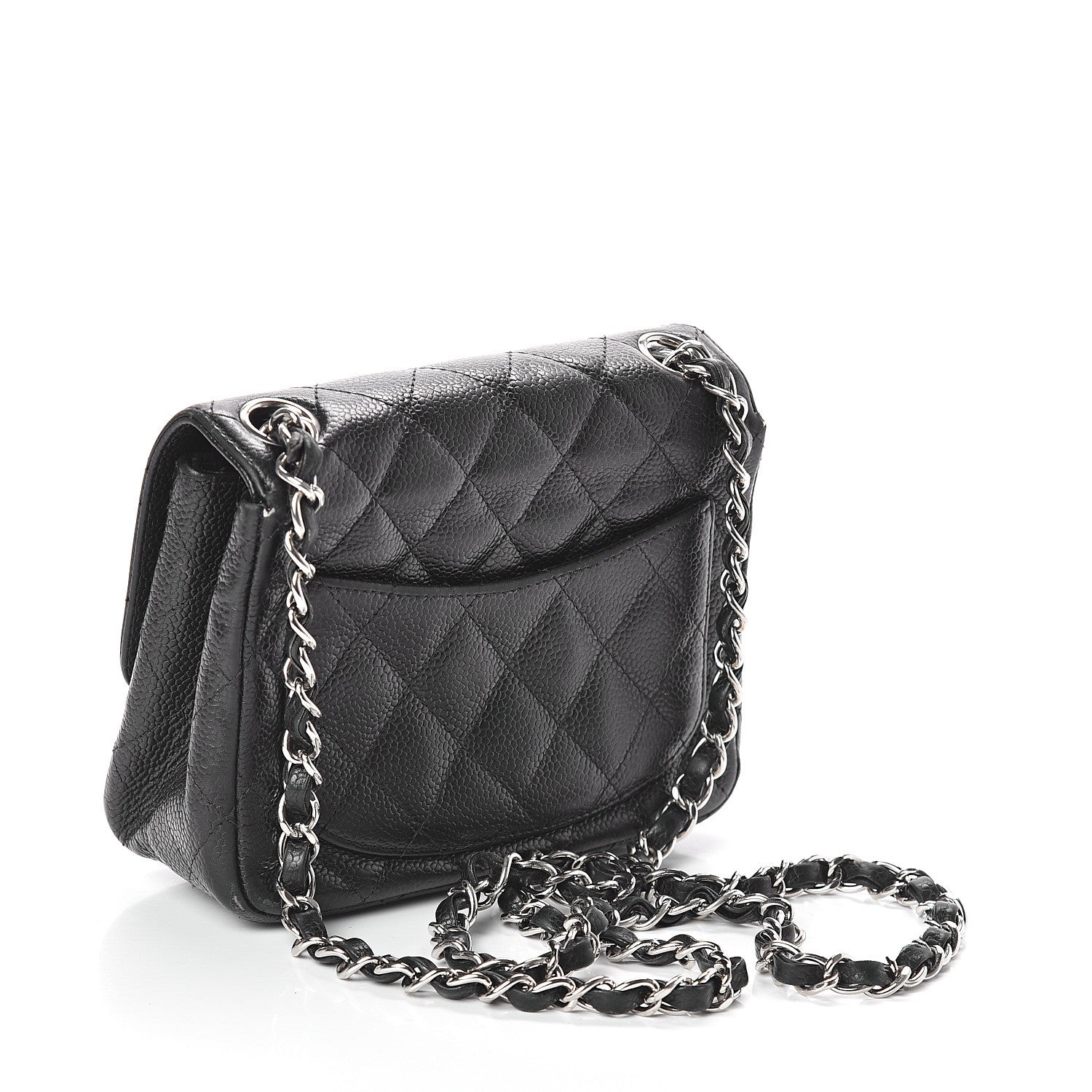 Chanel Caviar Quilted Mini Square Flap Black 2 of 8