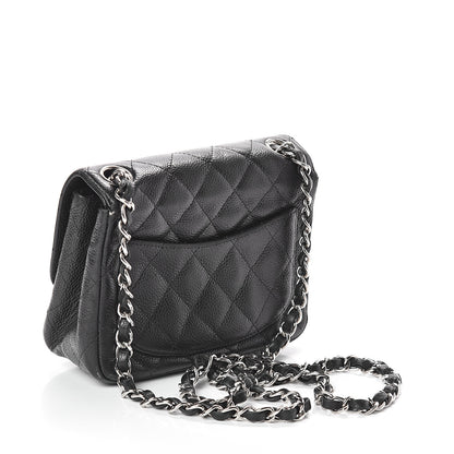 Chanel Caviar Quilted Mini Square Flap Black 2 of 8