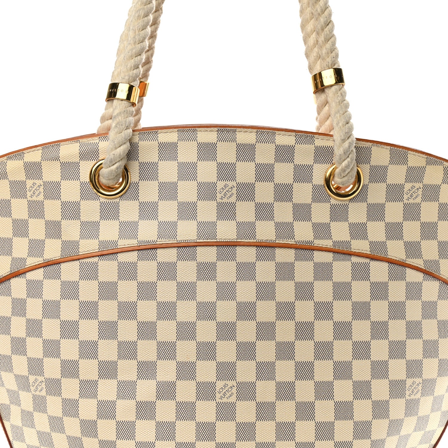 Louis Vuitton Damier Azur Pampelonne GM 7 of 16