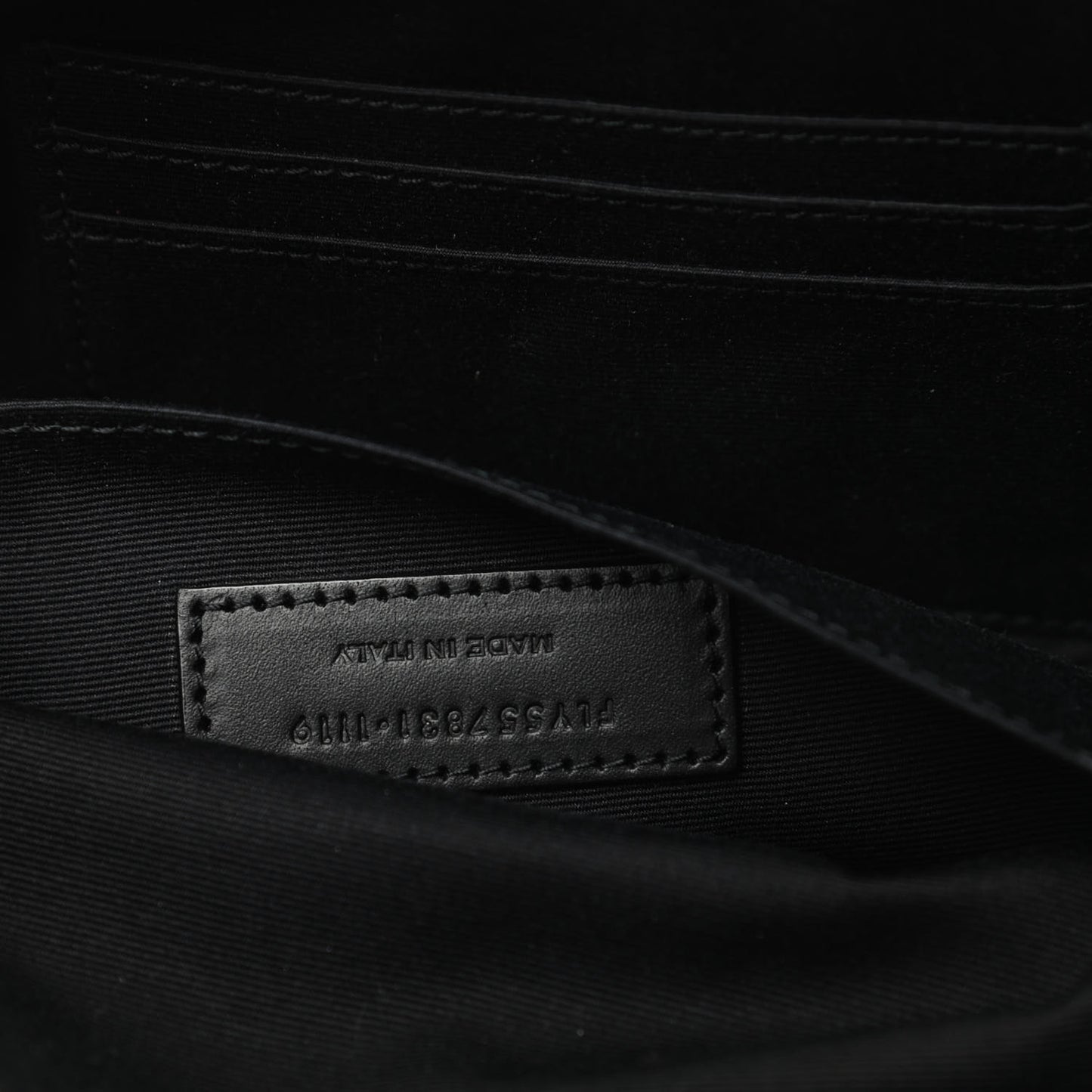 Canvas Classic Belt Bag Black White