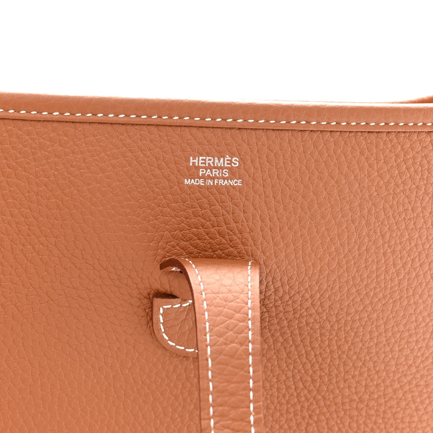 Hermes Taurillon Clemence Evelyne III PM Gold 7 of 12