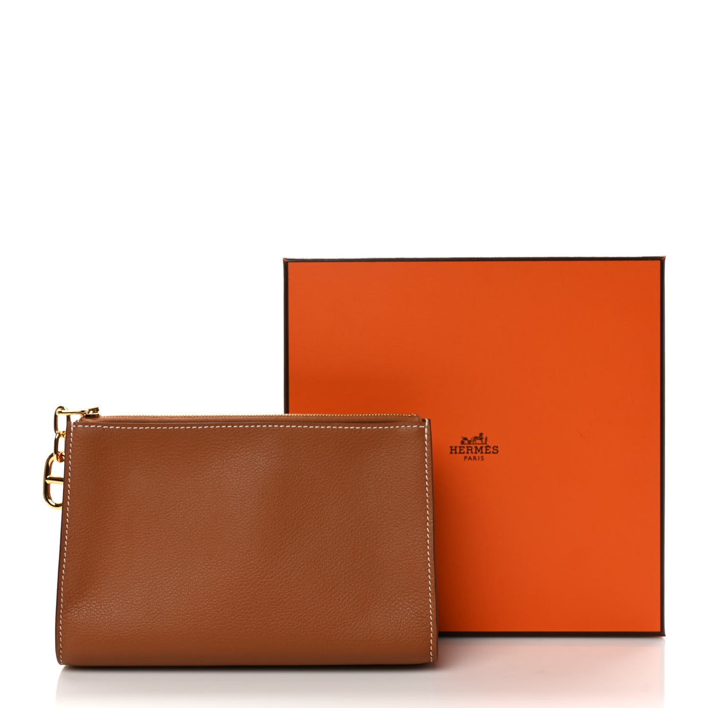 Evercolor Chaine d'Ancre Zipengo PM Toiletry Pouch Gold