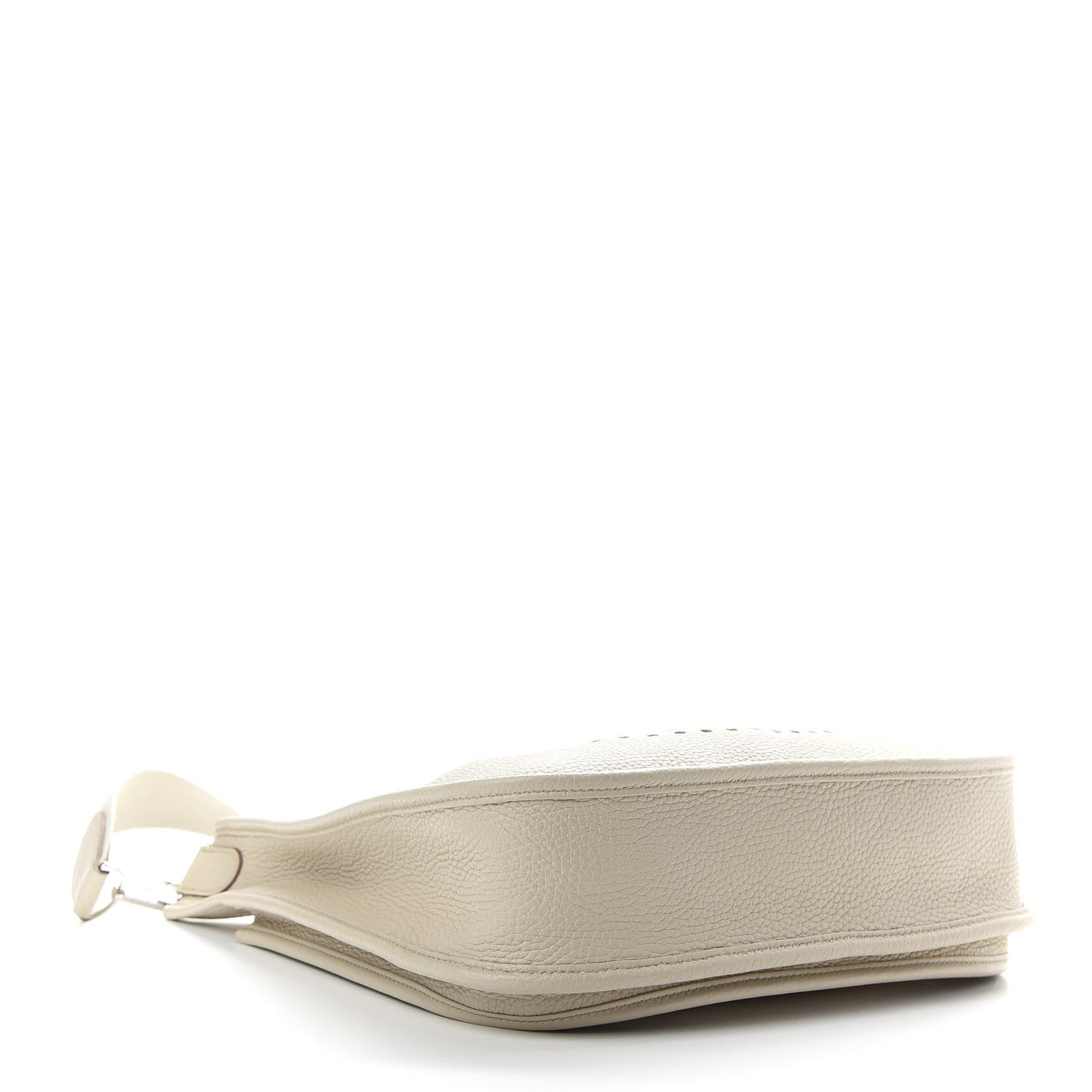 Hermes Taurillon Clemence Evelyne III PM Craie 3 of 8