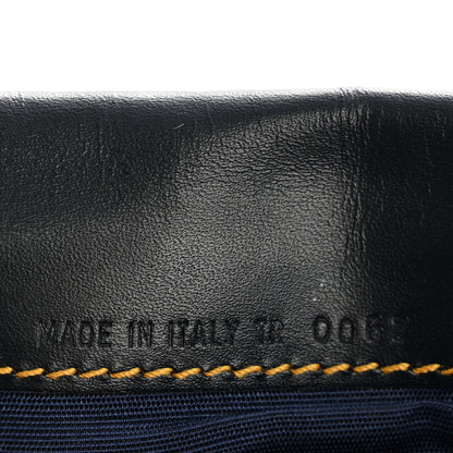 Christian Dior Monogram Saddle Wallet Navy 7 of 11