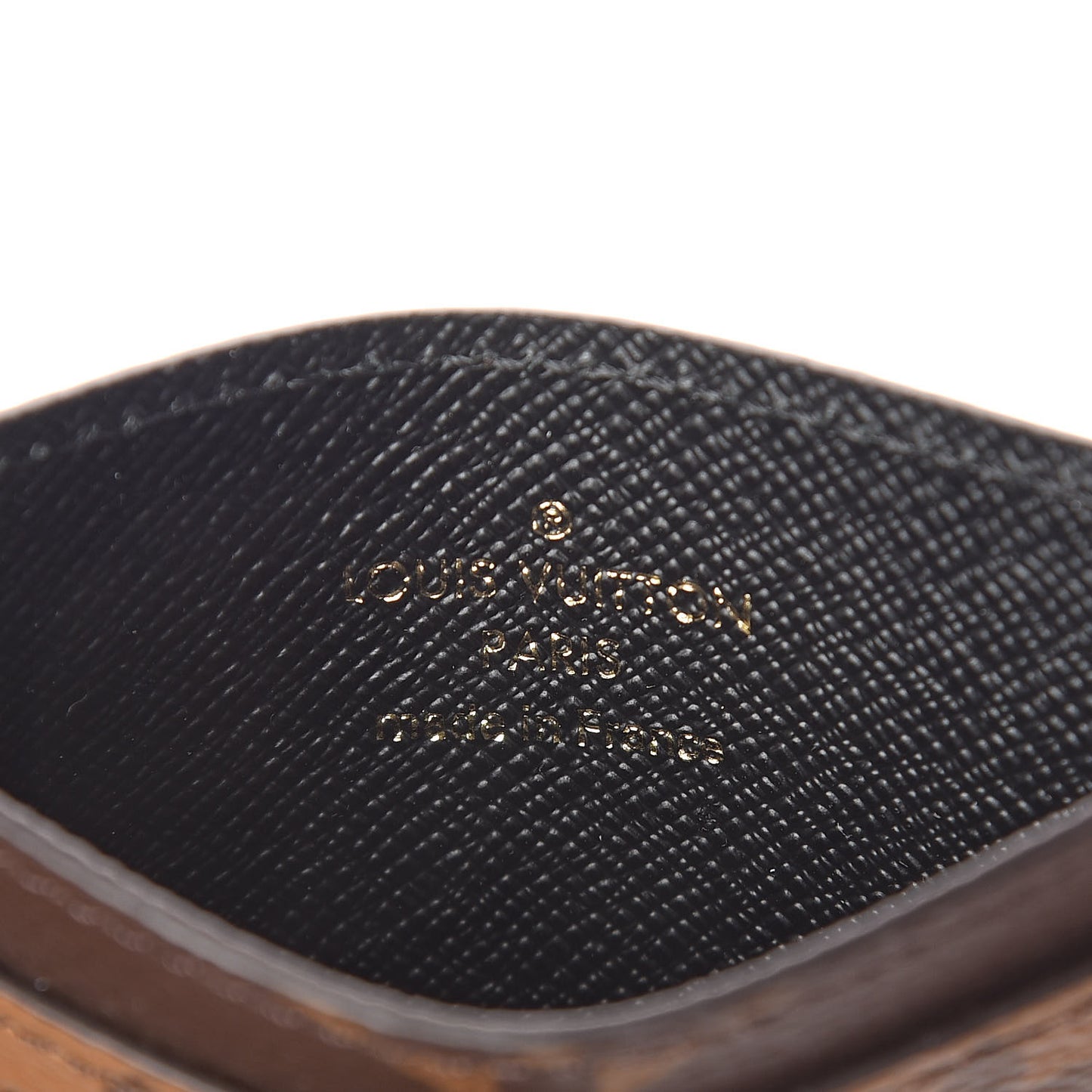Reverse Monogram Card Holder