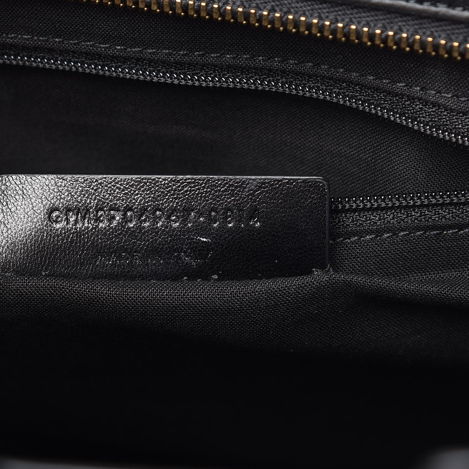 Saint Laurent Textured Calfskin Medium Classic Y Cabas Black 7 of 9