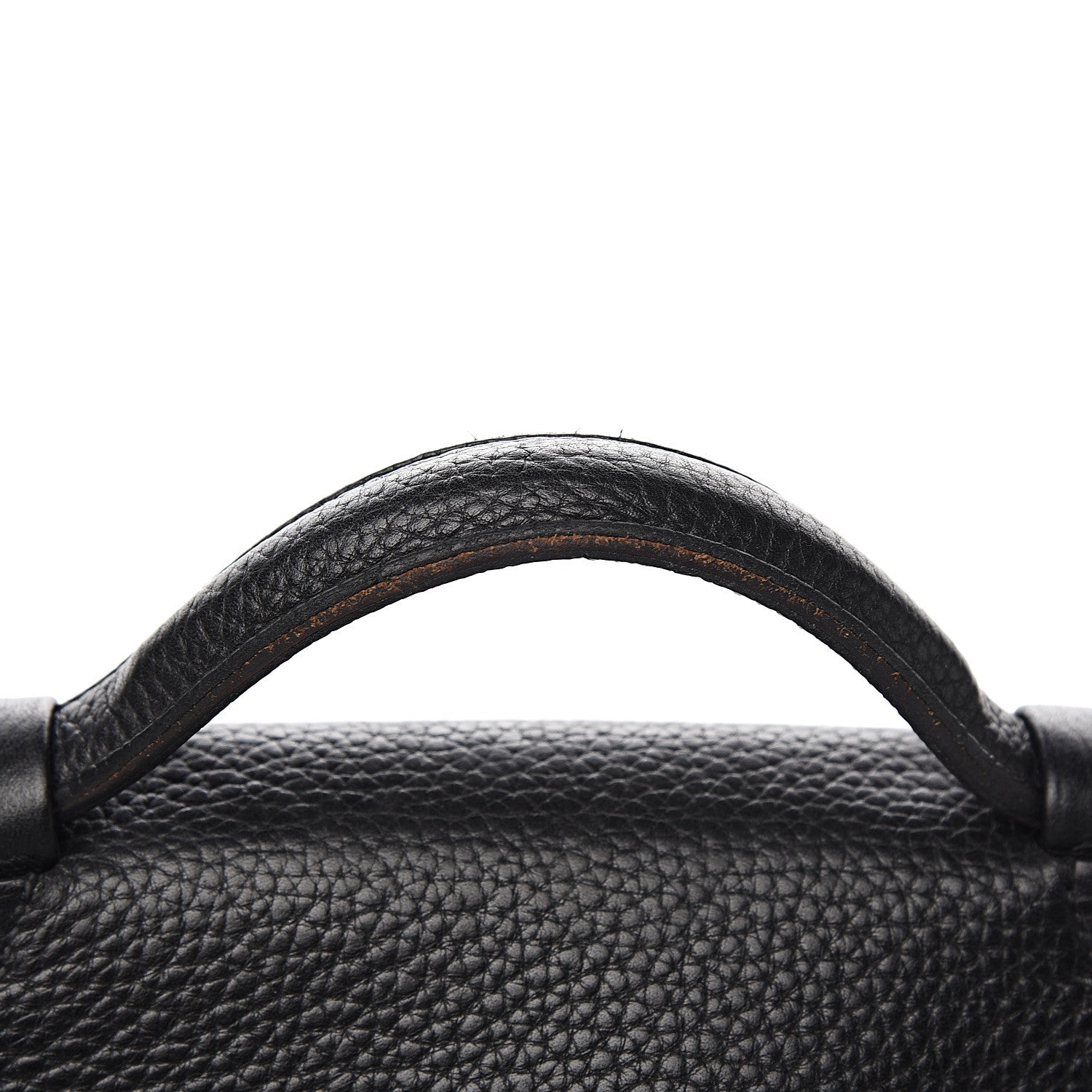 Hermes Taurillon Clemence Sac a Depeche 38 Briefcase Black 13 of 13