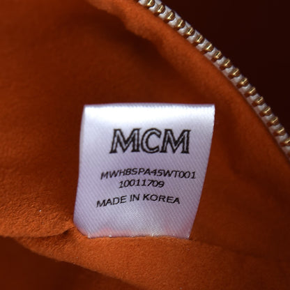 MCM Visetos Patricia Hobo White 7 of 9