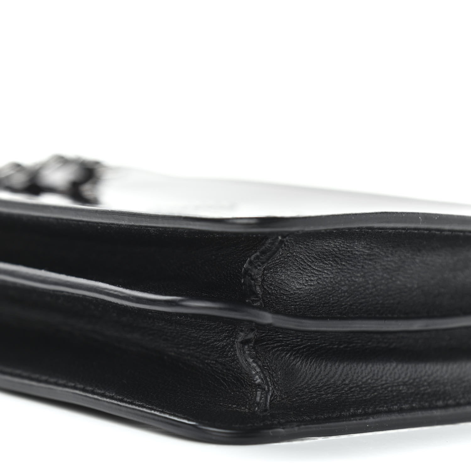 Chanel Patent CC Phone Holder Crossbody Black 10 of 11