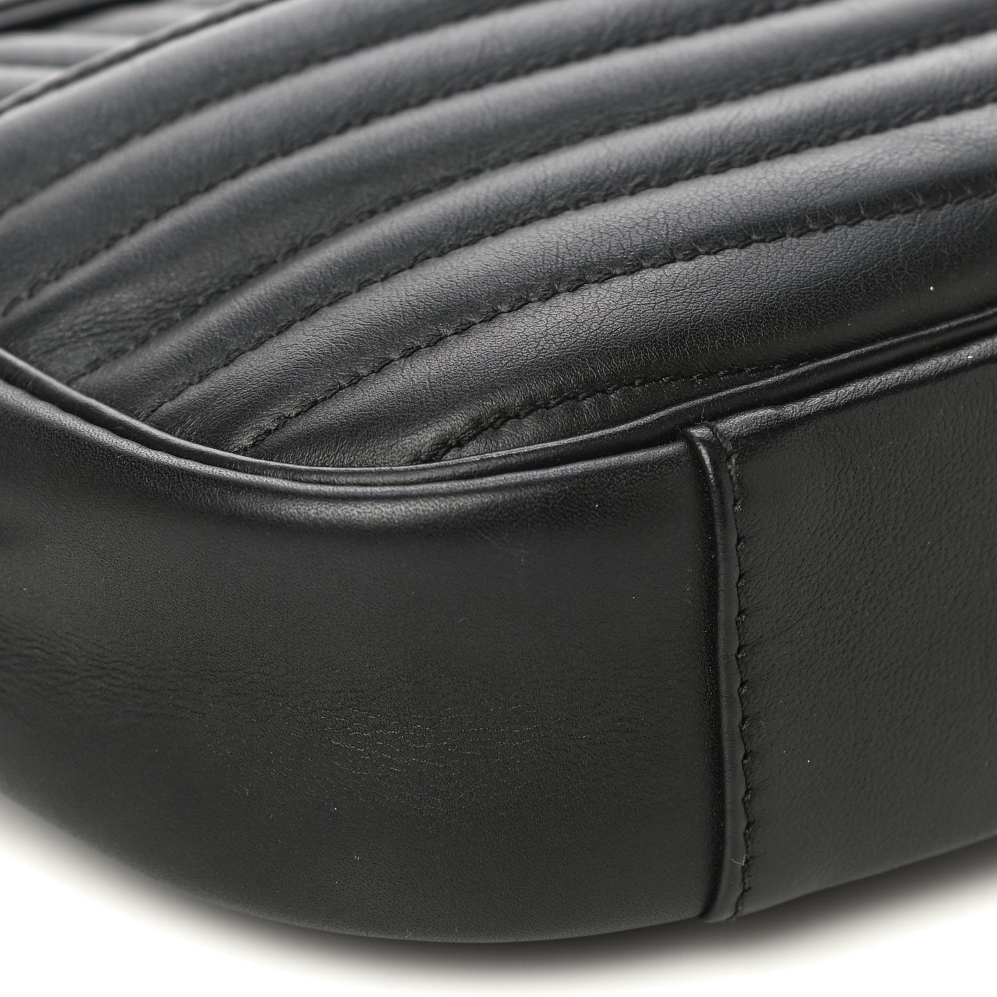 Calfskin New Wave Camera Bag Black