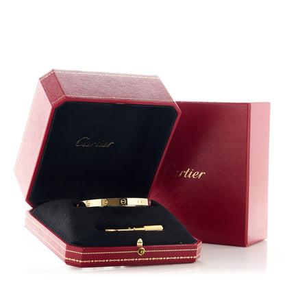 Cartier 18K Yellow Gold LOVE Bracelet 18 8 of 8