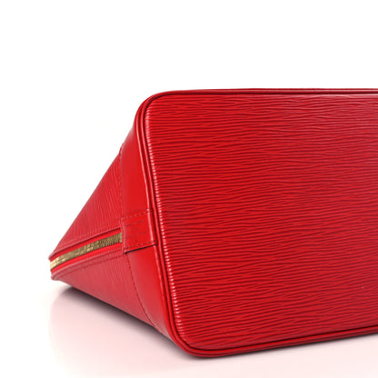 Louis Vuitton Epi Alma PM Castillan Red 6 of 8