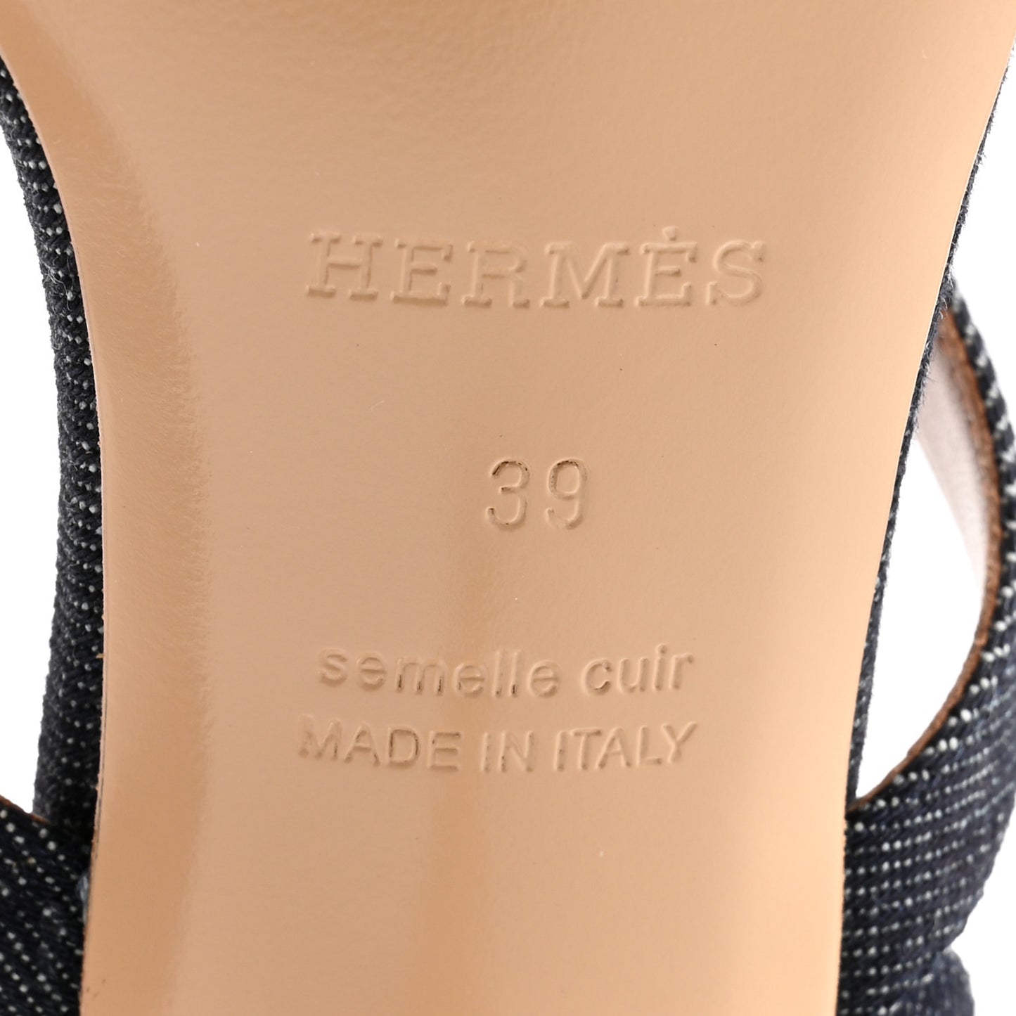 Denim Glamour 75 Sandals 39 Bleu Brut