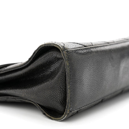 Chanel Crumpled Grained Calfskin Medium CC Crave Flap Black 9 of 14