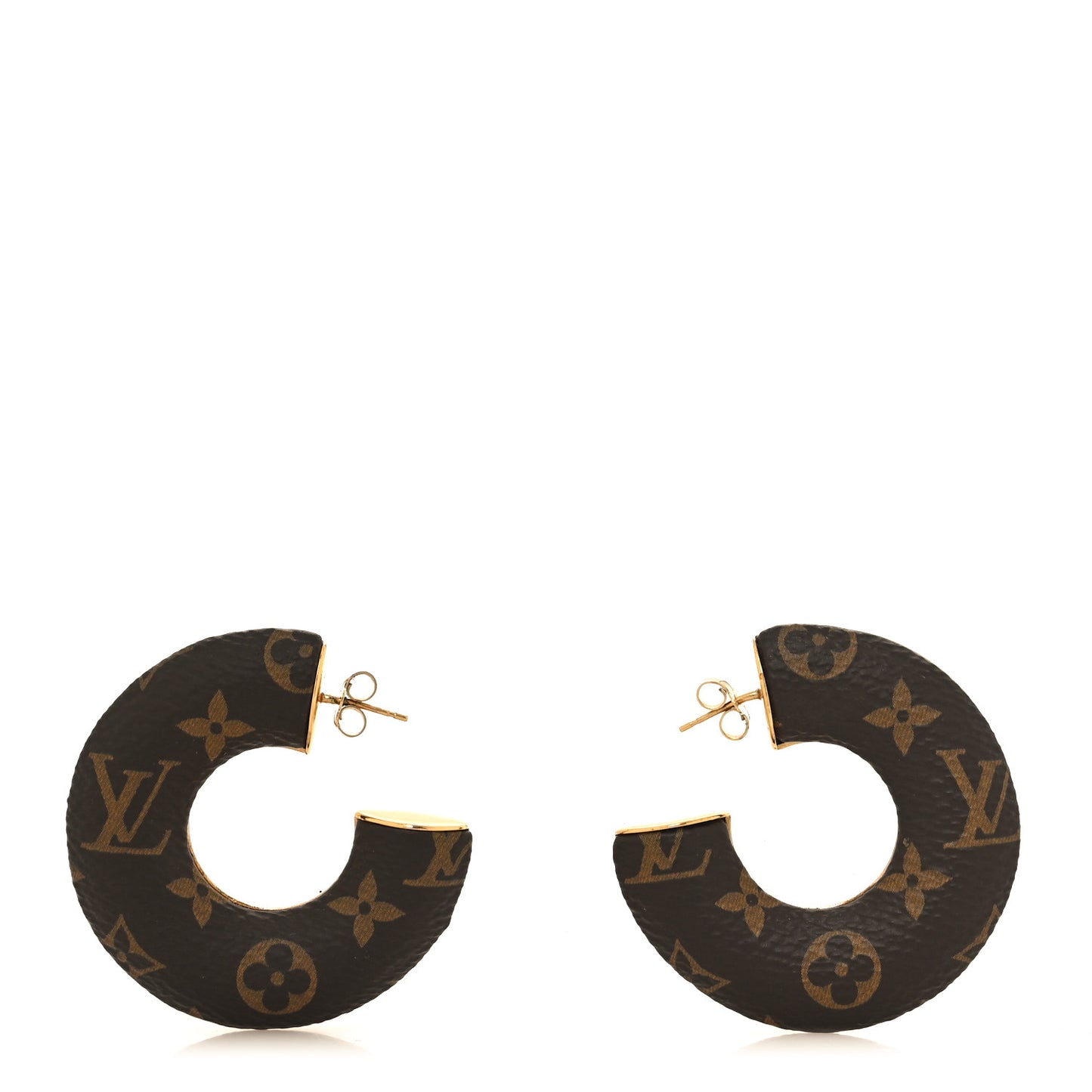 Monogram Wild Mini Hoop Earrings