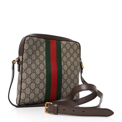 Gucci GG Supreme Monogram Web Small Ophidia Messenger Bag Brown 3 of 10