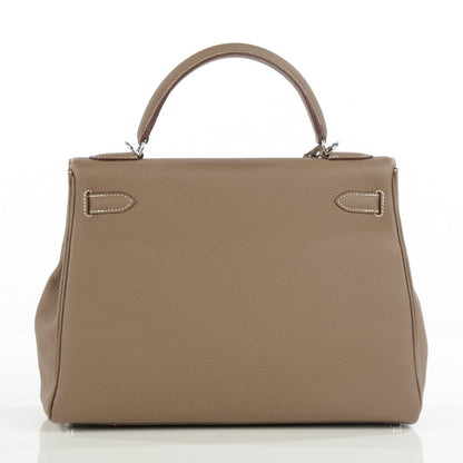 Hermes Togo Kelly Retourne 32 Etoupe 22 of 27