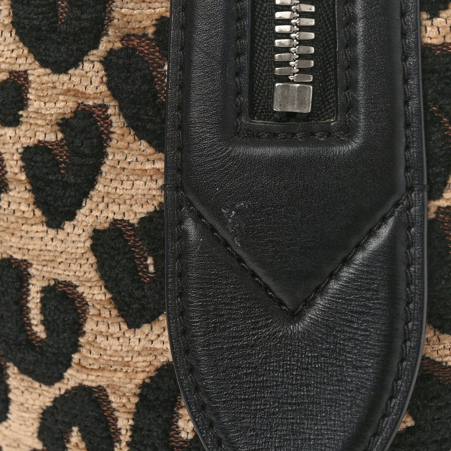 Jacquard Velvet Leopard Print Stephen Sprouse Speedy