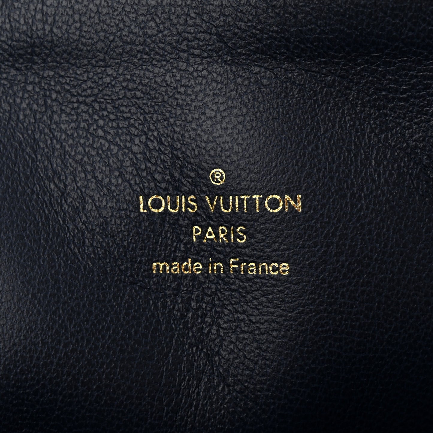 Lambskin Embossed Monogram Coussin MM Taupe