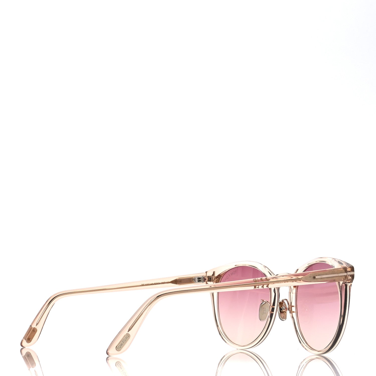 Tom Ford Eco Round Sunglasses TF1052-K Pink 4 of 8