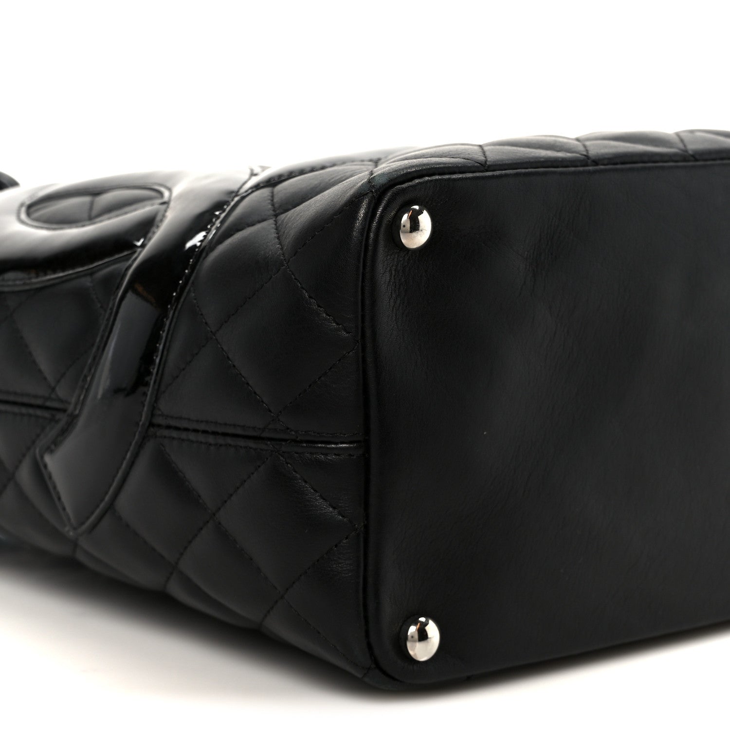 Chanel Calfskin Quilted Medium Cambon Tote Black 9 of 10
