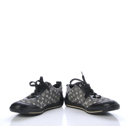 Louis Vuitton Mini Lin Monogram Sneakers 40 Black 5 of 12