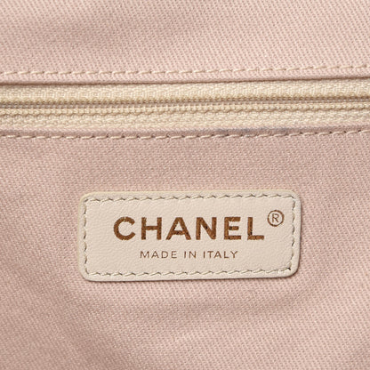 Chanel Canvas Large Deauville Tote Light Beige 7 of 17