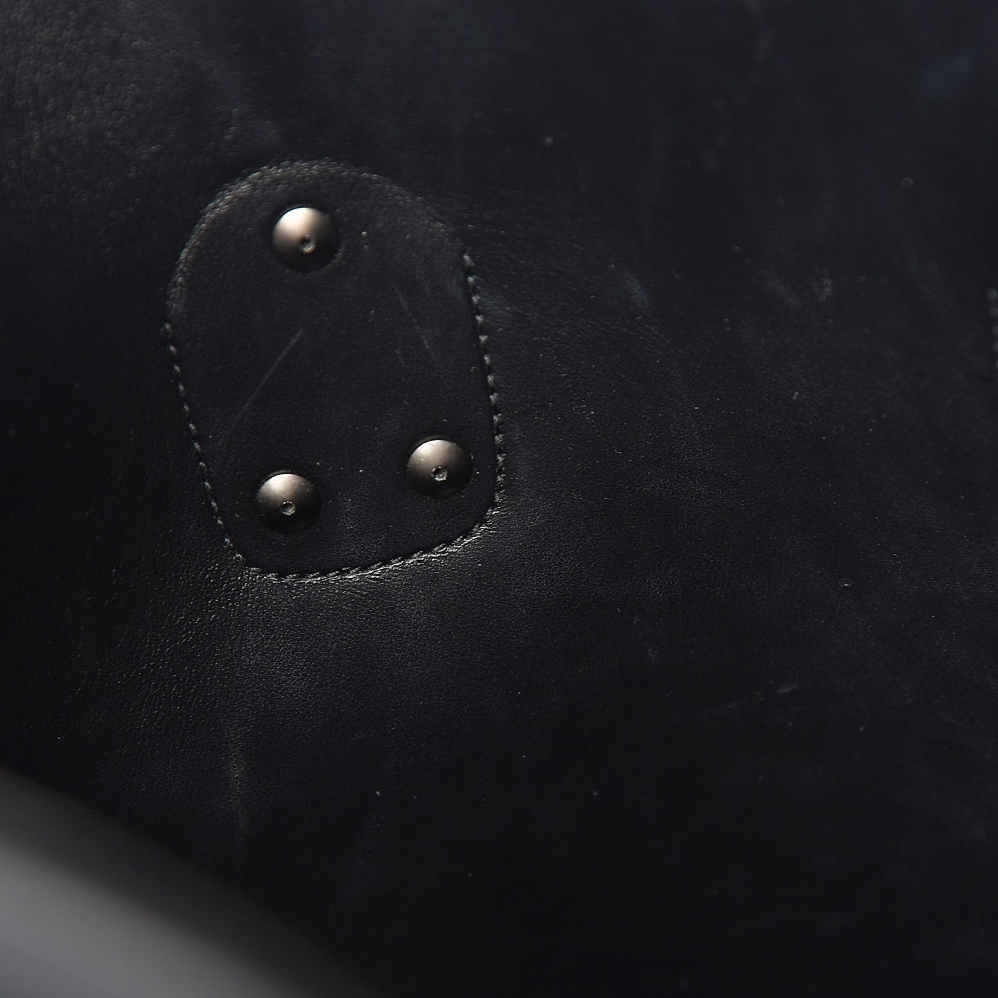 Grained Calfskin Small Sac De Jour Black