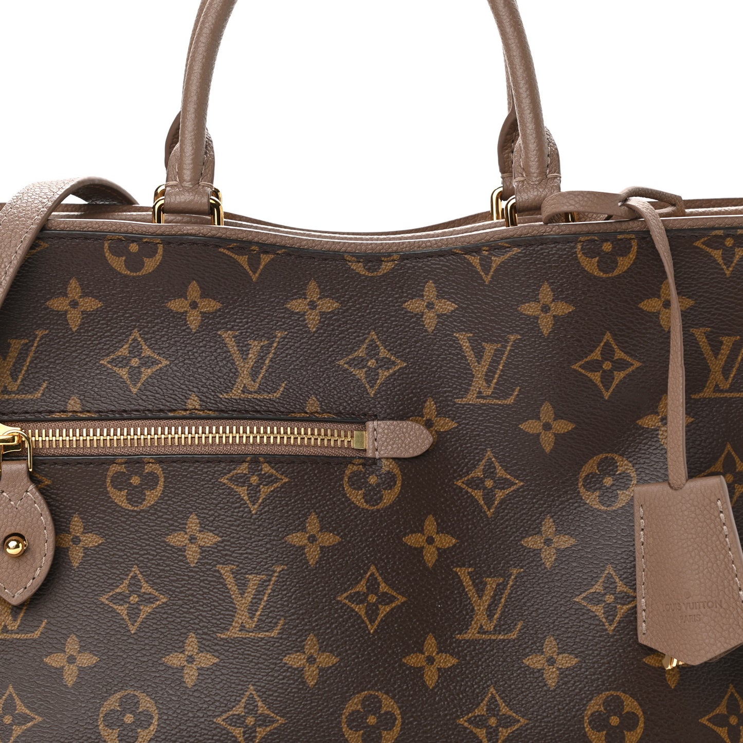 Monogram Popincourt PM Taupe Glace