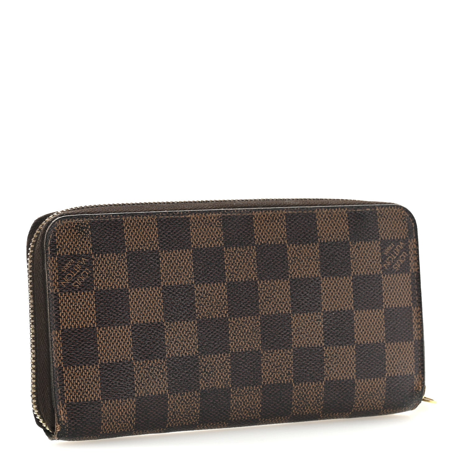 Louis Vuitton Damier Ebene Zippy Wallet 3 of 9