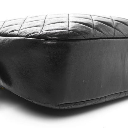 Chanel Lambskin Quilted Medium Camera Case Black 9 of 10