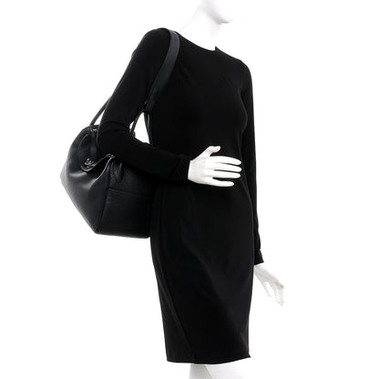 Hermes Taurillon Clemence Lindy 34 Black 2 of 13