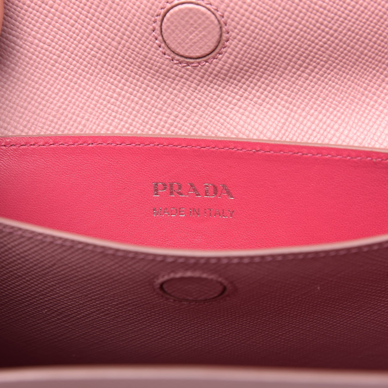 Prada Saffiano Cuir Small Double Handle Tote Pesco 7 of 13