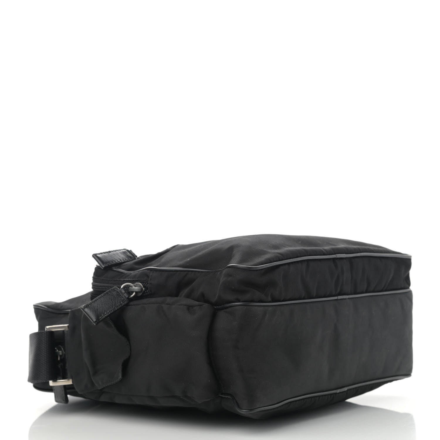 Prada Tessuto Nylon Crossbody Bag Black 3 of 12
