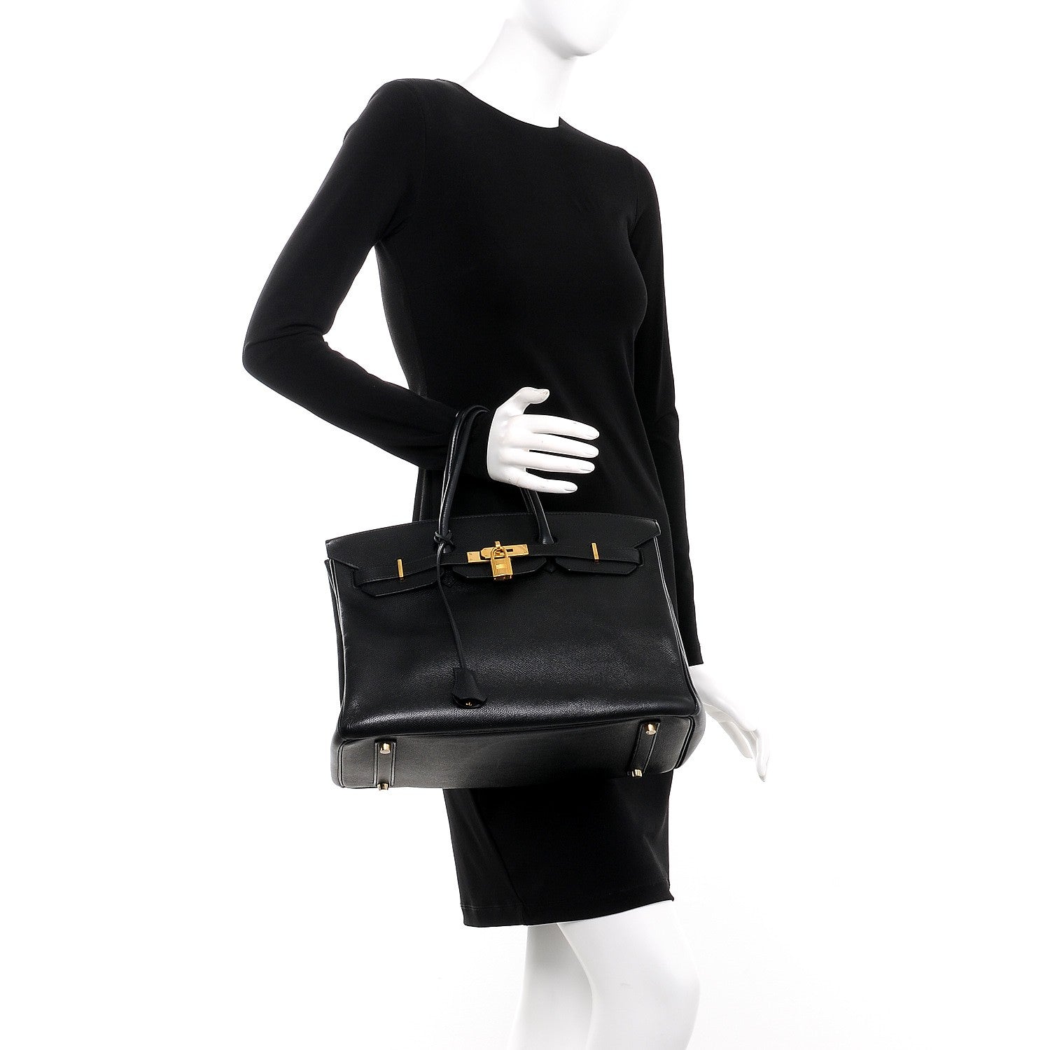 Hermes Epsom Birkin 35 Black 2 of 42
