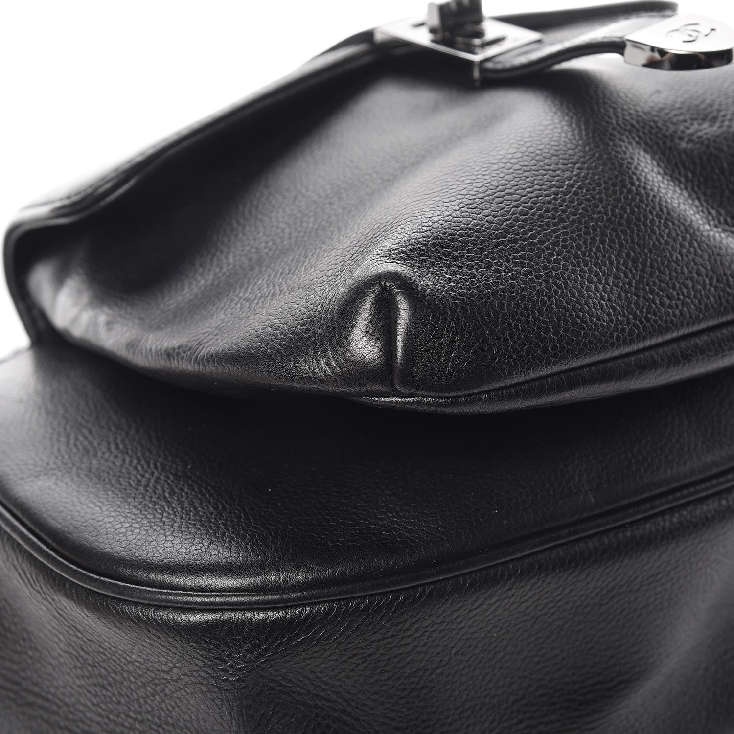 Chanel Calfskin Mademoiselle Shoulder Bag Black 17 of 20