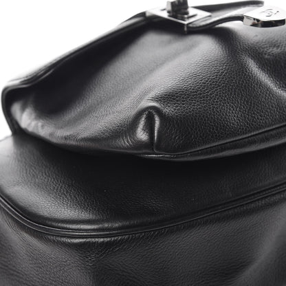 Chanel Calfskin Mademoiselle Shoulder Bag Black 17 of 20