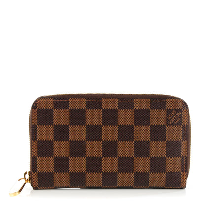 Louis Vuitton Damier Ebene Zippy Compact Wallet 1 of 7