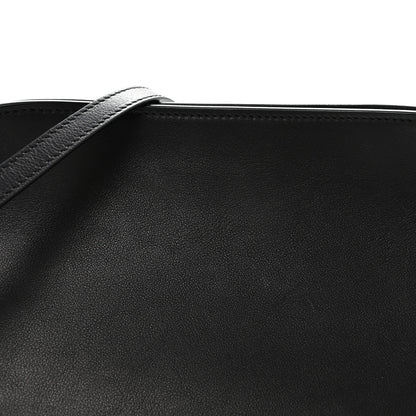 The Row Smooth Calfskin Peggy Bag Black 7 of 9